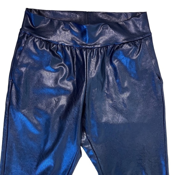 COMMANDO Faux Leather Jogger Pants Size Small in Black - Picture 4 of 16